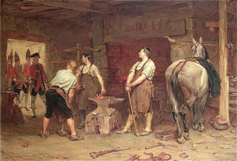 John Seymour Lucas After Culloden- Rebel Hunting, china oil painting image